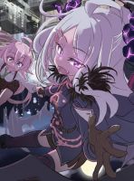Blue Archive Yoru no Sora Futari Kiri By masulao maximum - Doujinshi, Manga, One Shot